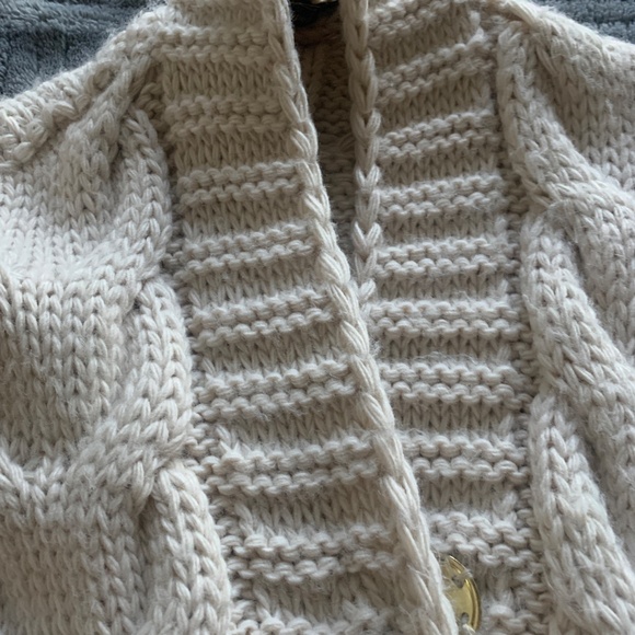 Long wool Cardigan - Picture 3 of 6